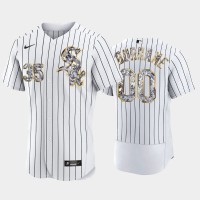Chicago White Sox Custom Men's Nike Diamond Edition MLB Jersey - White