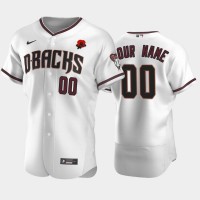 Arizona Diamondbacks Custom Men's Nike Authentic 2021 Memorial Day MLB Jersey - White