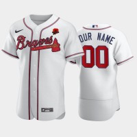 Atlanta Braves Custom Men's Nike Authentic 2021 Memorial Day MLB Jersey - White