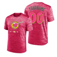 San Diego Padres Custom 2022 City Connect Men's MLB T-Shirt - Pink