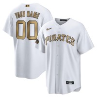 Pittsburgh Pirates Custom Men's Nike White 2022 MLB All-Star Game Replica Jersey