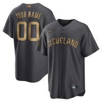 Cleveland Guardians Custom Men's Nike Charcoal 2022 MLB All-Star Game Replica Jersey