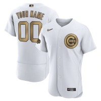 Chicago Cubs Custom Men's Nike White 2022 MLB All-Star Game Authentic Jersey