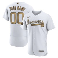 Atlanta Braves Custom Men's Nike White 2022 MLB All-Star Game Authentic Jersey
