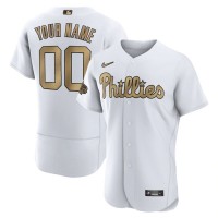 Philadelphia Phillies Custom Men's Nike White 2022 MLB All-Star Game Replica