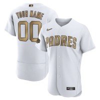 San Diego Padres Custom Men's Nike White 2022 MLB All-Star Game Authentic Jersey