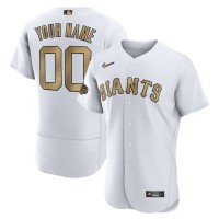 San Francisco Giants Custom Men's Nike White 2022 MLB All-Star Game Authentic Jersey