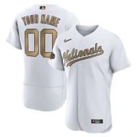 Washington Nationals Custom Men's Nike White 2022 MLB All-Star Game Authentic Jersey
