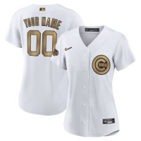 Chicago Cubs Custom Men's Nike White 2022 MLB All-Star Game Replica Jersey