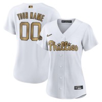 Philadelphia Phillies Custom Men's Nike White 2022 MLB All-Star Game Replica