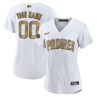 San Diego Padres Custom Men's Nike White 2022 MLB All-Star Game Replica Jersey