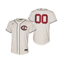 Chicago Cubs Custom Youth 2022 Field of Dreams MLB Game Jersey - Cream
