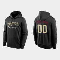 Arizona Diamondbacks Custom Men's Nike 2021-City Connect Therma Hoodie Black