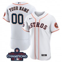 Houston Astros Active Player Custom White 2022 World Series Champions Flex Base Stitched Men's Nike MLB Jersey