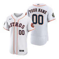 Houston Astros Active Player Custom White 2022 World Series Flex Base Stitched Men's Nike MLB Jersey