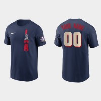 Los Angeles Angels Custom Men's 2021 Mlb All Star Game Navy T-Shirt