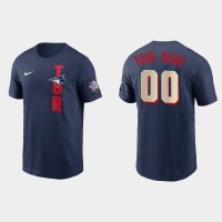 Toronto Blue Jays Custom Men's 2021 Mlb All Star Game Navy T-Shirt