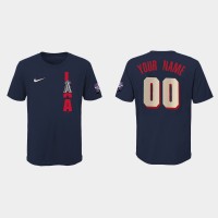 Los Angeles Angels Custom Youth 2021 Mlb All Star Game Navy T-Shirt