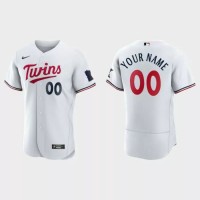 Minnesota Twins Custom Men's Nike 2023 Authentic Jersey ?C White
