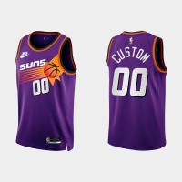 Phoenix Suns Custom Purple Men's Nike NBA 2022-23 Classic Edition Jersey