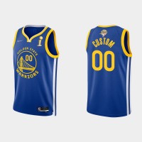 Golden State Warriors Custom Men's Nike Black 2021-22 NBA Finals Champions Swingman Jersey