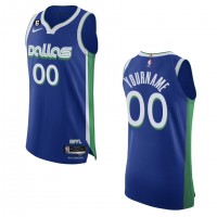 Dallas Mavericks Custom Nike Blue 2022-23 Authentic Jersey - City Edition