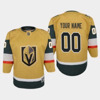 Vegas Golden Knights Custom Youth 2020-21 Player Alternate Stitched NHL Jersey Gold