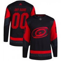 Carolina Hurricanes Men's adidas 2023 NHL Stadium Series Primegreen Authentic Custom Jersey - Black