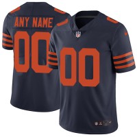 Nike Chicago Bears Customized Navy Blue Alternate Stitched Vapor Untouchable Limited Men's NFL Jersey