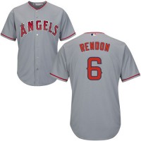 Los Angeles Angels of Anaheim #6 Anthony Rendon Grey New Cool Base Stitched MLB Jersey