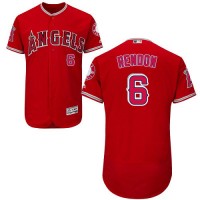 Los Angeles Angels of Anaheim #6 Anthony Rendon Red Flexbase Authentic Collection Stitched MLB Jersey