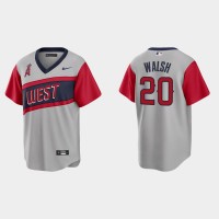 Los Angeles Los Angeles Angels #20 Jared Walsh Men's Nike Gray 2021 Little League Classic Game MLB Jersey