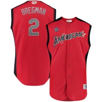 Houston Astros #2 Alex Bregman Red 2019 All-Star American League Stitched MLB Jersey