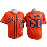 Houston Astros #60 Dallas Keuchel Orange Cool Base Stitched MLB Jersey