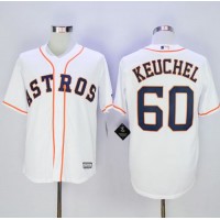 Houston Astros #60 Dallas Keuchel New White Cool Base Stitched MLB Jersey