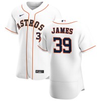 Houston Houston Astros #39 Josh James Men's Nike White Home 2020 Authentic Player MLB Jersey