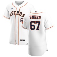 Houston Houston Astros #67 Cy Sneed Men's Nike White Home 2020 Authentic Player MLB Jersey