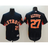 Houston Astros #27 Jose Altuve Navy Blue Flexbase Authentic Collection Stitched MLB Jersey