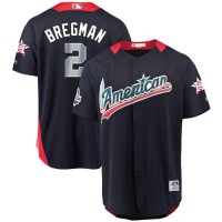 Houston Astros #2 Alex Bregman Navy Blue 2018 All-Star American League Stitched MLB Jersey