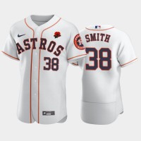Houston Houston Astros #38 Joe Smith Men's Nike Authentic 2021 Memorial Day MLB Jersey - White