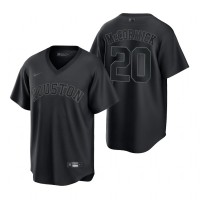 Houston Houston Astros #20 Chas McCormick Nike Men's MLB Black Pitch Black Fashion Jersey