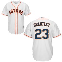 Houston Astros #23 Michael Brantley White New Cool Base Stitched MLB Jersey