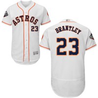 Houston Astros #23 Michael Brantley White Flexbase Authentic Collection 2019 World Series Bound Stitched MLB Jersey