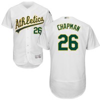 Oakland Athletics #26 Matt Chapman White Flexbase Authentic Collection Stitched MLB Jersey