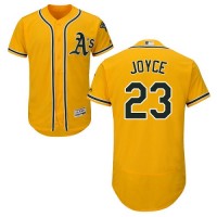 Oakland Athletics #23 Matt Joyce Gold Flexbase Authentic Collection Stitched MLB Jersey