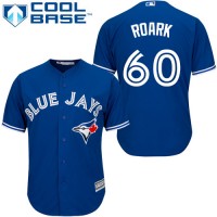 Toronto Blue Jays #60 Tanner Roark Blue New Cool Base Stitched MLB Jersey