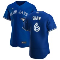 Toronto Toronto Blue Jays #6 Travis Shaw Men's Nike Royal Alternate 2020 Authentic Player MLB Jersey