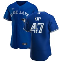 Toronto Toronto Blue Jays #47 Anthony Kay Men's Nike Royal Alternate 2020 Authentic Player MLB Jersey
