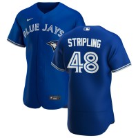 Toronto Toronto Blue Jays #48 Ross Stripling Men's Nike Royal Alternate 2020 Authentic Player MLB Jersey