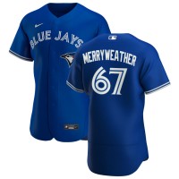 Toronto Toronto Blue Jays #67 Julian Merryweather Men's Nike Royal Alternate 2020 Authentic Player MLB Jersey